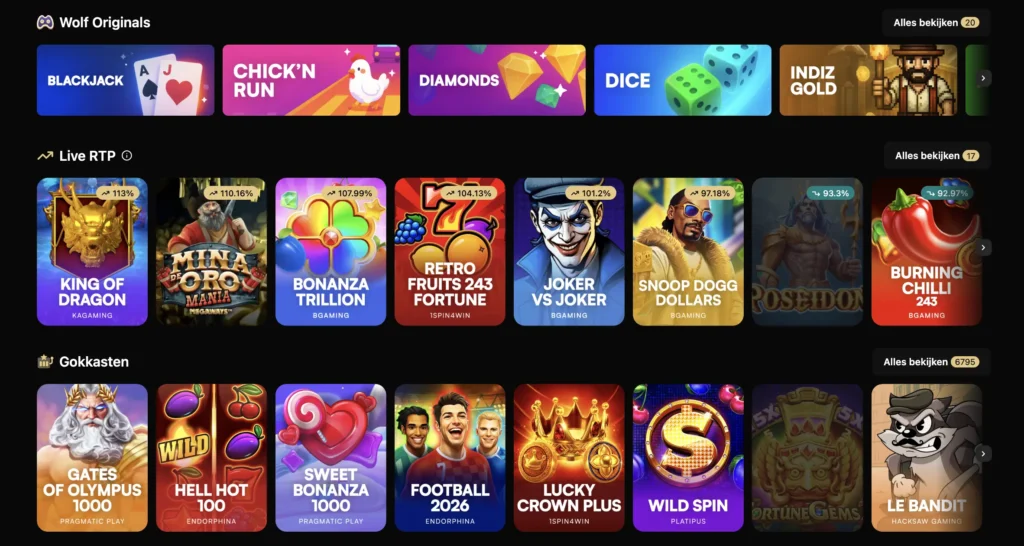 Casino games en online slots